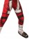BOYS RED GUARDIAN DELUXE COSTUME leg cl702136