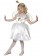 Girls Kids Star Fairy Costume White Nativity Xmas Christmas School Outfit With Wings