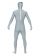 Robotic Second Skin Bodysuit Metal Mens Halloween Robot Sci-Fi Costume