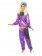 80s Height Of Fashion Purple Shell Suit Tracksuit Ladies Costume