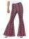 60s Psychedelic CND Flared Trousers Ladies