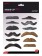 70s Party Tashes 12 Pack Accessory cs99062