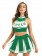 Green  Cheerleader School Girl Uniform Costume lh350green