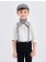 Victorian boy colonial boy costume Grey Braces 