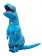 tt2001nkidblue Blue Child T-Rex Blow up Dinosaur Inflatable Costume