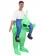 Kids Adult Green Alien Ride on Inflatable Costume  tt2109