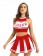 Red Cheerleader School Girl Uniform Costume lh350red