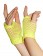 Coobey 80s Neon Yellow Fishnet Gloves Leg Warmers accessory set