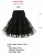 Black Tutu Petticoat Three Layers