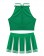 Green Cheerleader School Girl Uniform Costume