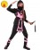 Kids Ninja Assassin Pink Warrior Costume Girl Japanese Deadly Halloween Black Fancy Dress
