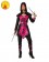 Ladies Ninja Assassin Pink Warrior Costume Japanese Deadly