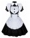 Japanese Anime Lolita Maid Dress Girls Costume lp1106