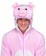 Unisex Pig Animal Onesie Adult Kigurumi Cosplay Costume Pyjamas 