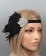 Flapper Headband Feather Great Gatsby Headpiece