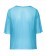 Blue Neon Fishnet Vest Top T-Shirt Set