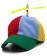 Adult Propeller Beanie Ball Cap Baseball Hat Multi-Color Clown