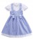 Dorothy The Wizard of Oz Girls Costume Book Week Fancy Party Dress Kids Child