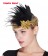 1920s Gold Feather Vintage Bridal Great Gatsby Flapper Headpiece