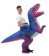 Purple T-Rex Dinosaur Carry Me Inflatable Costume