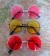 Yellow Retro 80s Round Frame Sunglasses