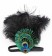 1920s Black Headband Feather Gatsby Flapper Headpiece