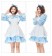 Ladies Alice in Wonderland Costume Book Week Fancy Party Dress 
