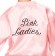 Kids 50's 1950's Grease Pink Lady Satin Jacket Costume 27490_1
