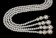 1920s Vintage Great Gatsby Flapper Gangster Long Pearl Necklace