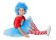 Kids Dr Seuss Cat In The Hat Thing Costume side view PP1011