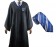 Robe with Tie Mens Ladies Harry Potter Adult Robe Costume Cosplay Ravenclaw 