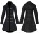 Ladies Black Vintage Jacket tt3183