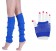 Blue 80s Neon Fishnet Gloves Leg Warmers Accessory Set