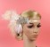 20s White Feather The Great Gatsby Flapper Headpiece