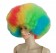 Coloured Rainbow Circus Afro Clown Wig