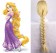 Rapunzel Disney Princess Tangled Story Book Week Adult Women Long Blonde Braid Hair Costume Wig