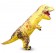 Kids Yellow T-REX Inflatable Costume side tt2001kyellow