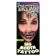 Ladies Halloween Big Mouth Scary Face Temporary Tattoo