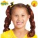 Yellow Emma Wiggle Pigtails With Bows cl6501