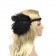 1920s Black Feather Vintage Great Gatsby Flapper Headpiece
