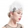 1920s Headband White Feather Gatsby Flapper Headpiece