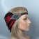 1920s Headband Red Feather Vintage Great Gatsby Flapper Headpiece