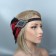 1920s Headband Red Feather Vintage Great Gatsby Flapper Headpiece