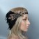 1920s Headband Feather Gatsby Flapper Headpiece