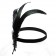 1920s Headband Feather Gangster Flapper Headpiece