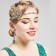 1920s Green Headband Vintage Bridal Great Gatsby Flapper Headpiece