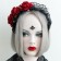 Dracula Gothic Queen Headband front lx0213