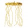 Gold Egyptian Cleopatra Headband Armband Set