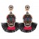 Day Of The Dead Sugar Skull Earrings Assorted Colors 