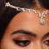 bohemian head chain wedding hair Accessories gold lx0243